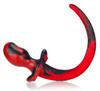 Plug Queue Puppy Tail Beagle 9.5 X 5 Cm Red - Oxballs - Puppy Play, Dildos Queue