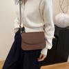 Trendy Small Shoulder Crossbody Bag For Women In Stylish Black Brown And Coffee Colors