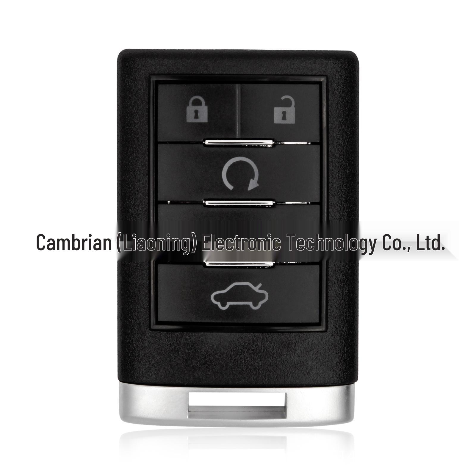 

Fits Cadillac CTS/SRX 5-Button Car Key Remote Control OUC6000066 5.4*4.2*1.4 cm чёрный