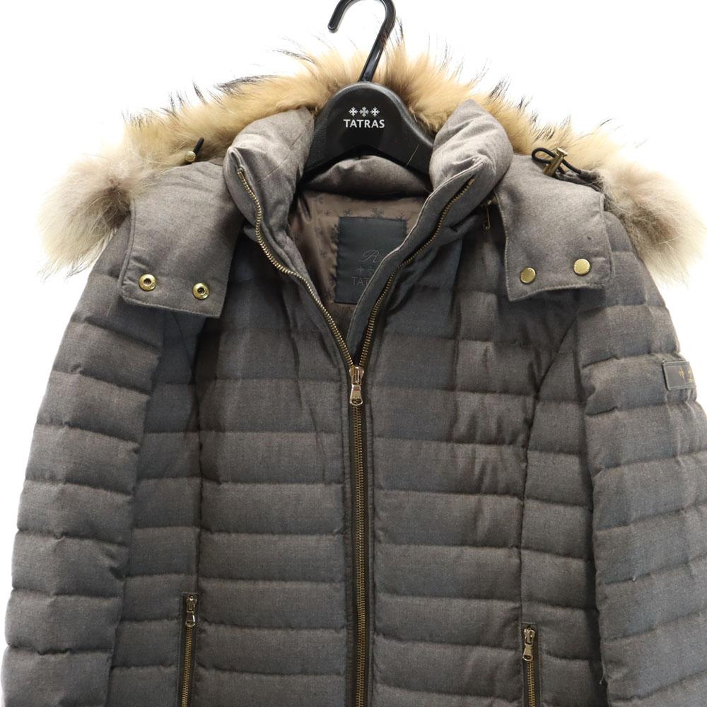 TATRAS Wool Blend LTA19A4581 down coat 160/84A gray Women Used