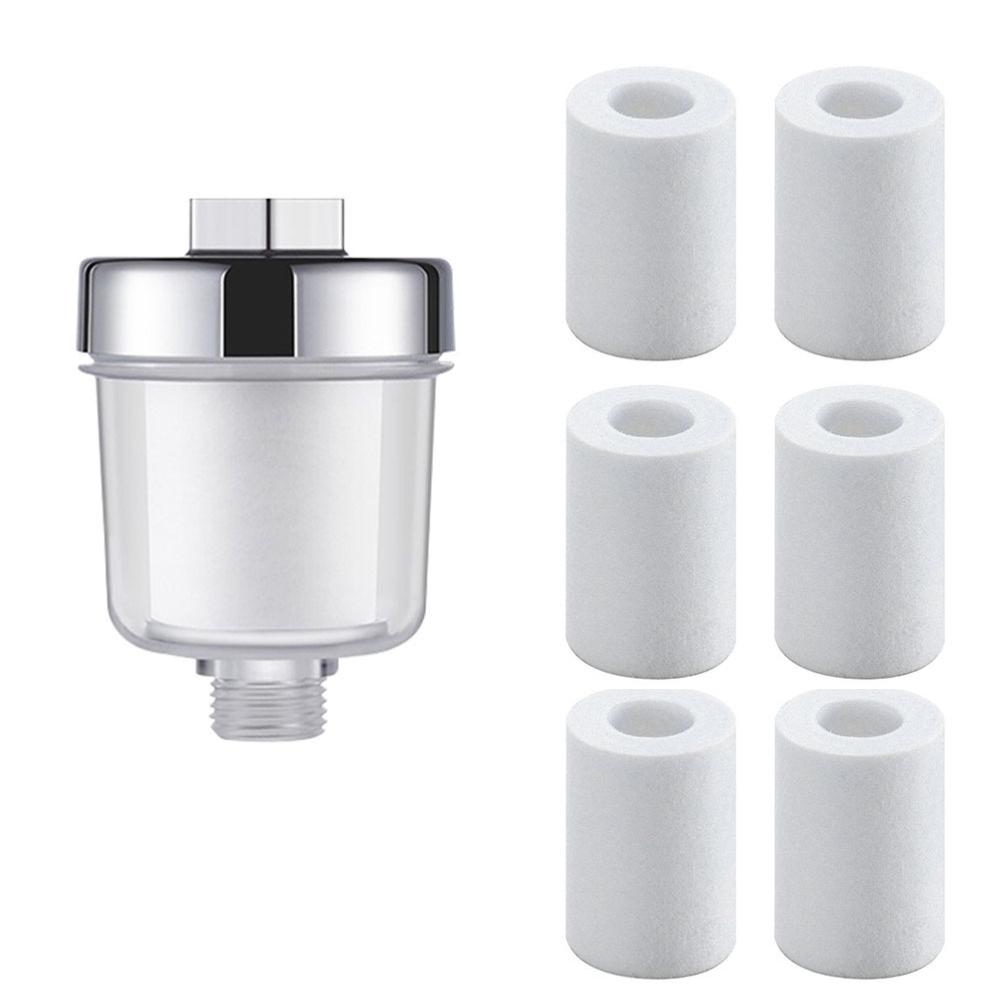 Wasserauslass-Reinigungssets Metall-Hahnadapter PP-Baumwollfiltration Universeller Hahnfilter Hochdichtefilter für Küche