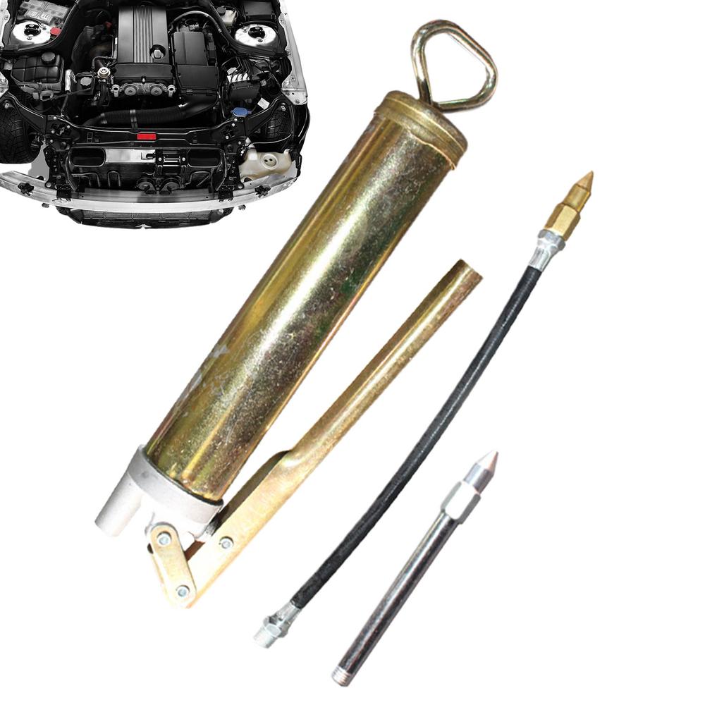 Ручной инструмент для заполнения смазкой Высоконапорный автомобильный аппликатор для смазки Инструмент-аппликатор смазки с гибким шлангом для техников