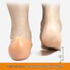 SEBS Invisible Height-Boosting Insoles: Soft, Skin-Friendly, Shock-Absorbing, Elastic Heel Liners for Men and Women