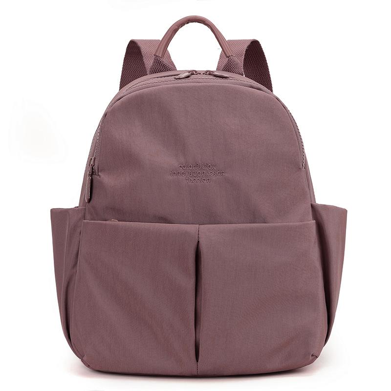 Mini Backpack with Front Pockets Casual Shoulder Bag for Daily Use