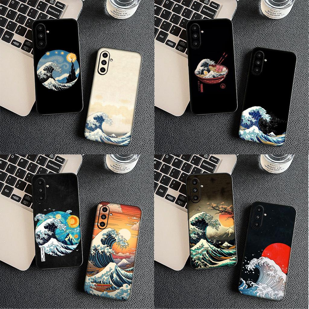 Cover for Motorola Moto Edge 50 30 One Fusion 40 Neo Ultra Pro 20 Lite G50 G85 G84 E15 E14 Phone Case The Great Wave of Kanagawa