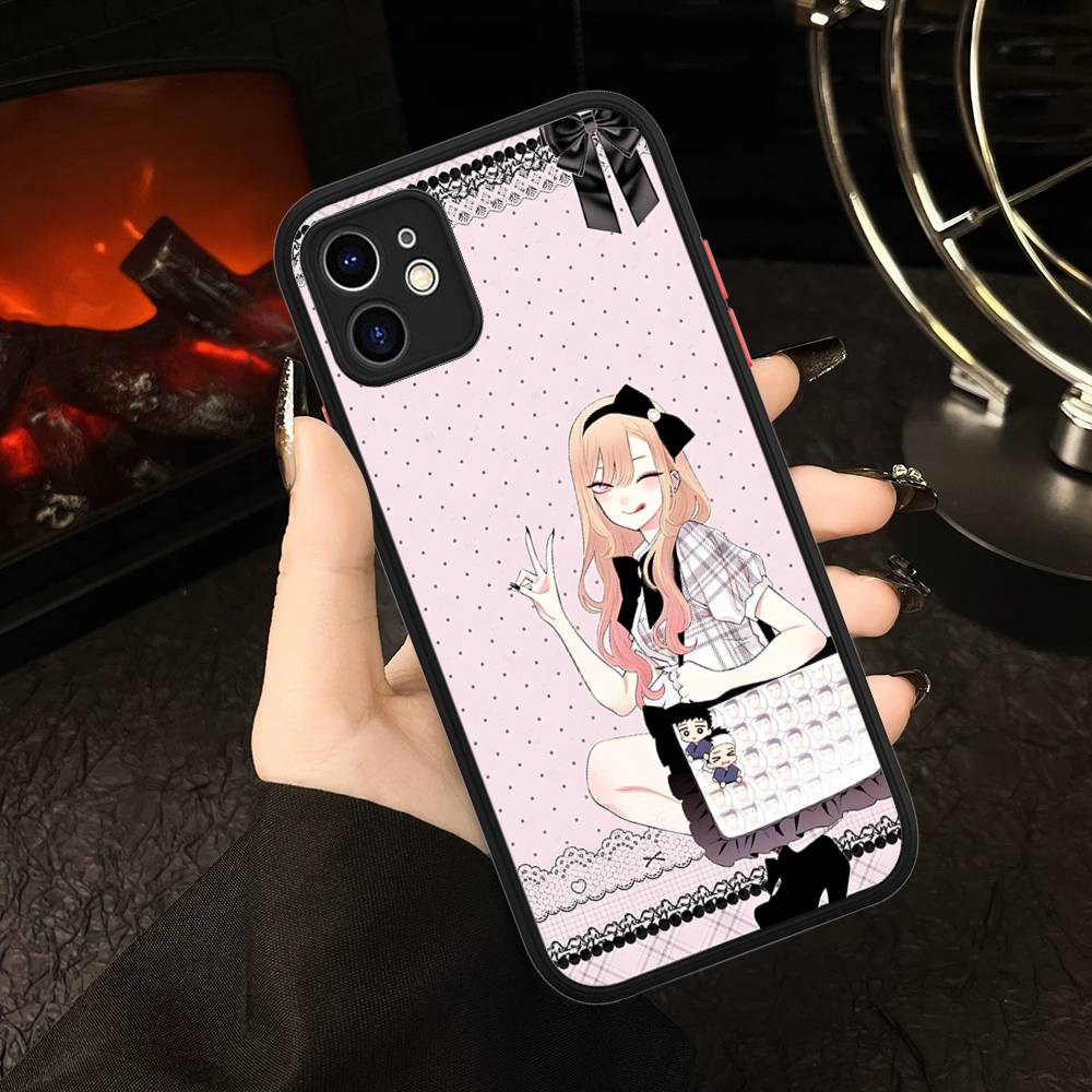 My Dress Up Darling For IPhone 11 12 13 14 15 16 Pro Max Plus X XS MAX Back Cover Matte Phone Case