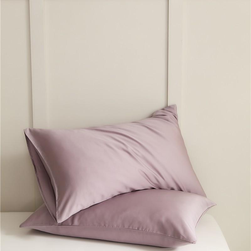 Leisel Tencel Pillowcase Single Pack - Single Pillowcase Solid Color Pillowcase Bedding Pillow Core Kit