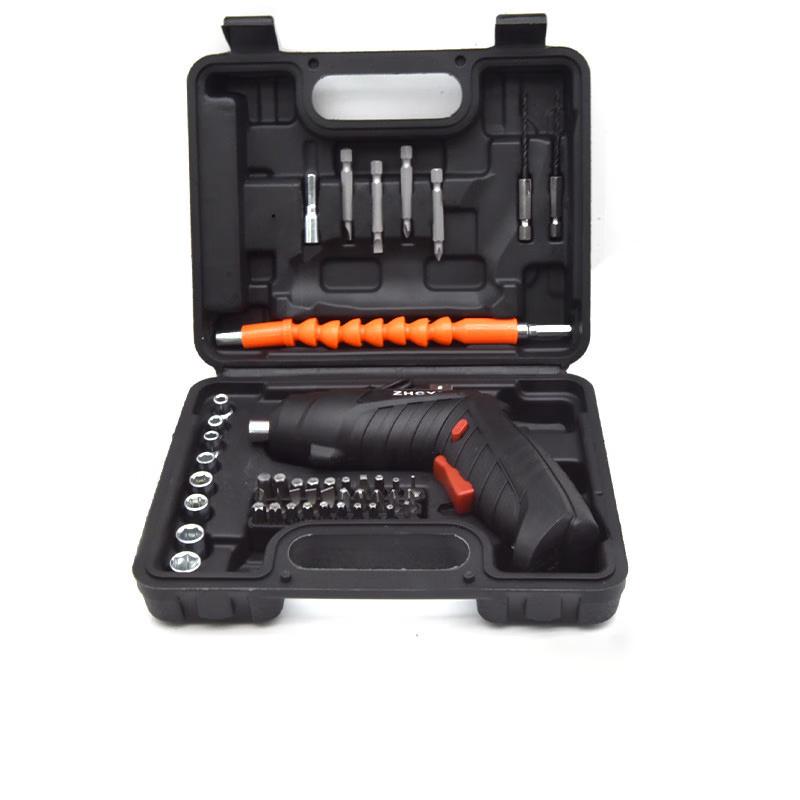 Jingzhuoyu 3.6V Cordless Electric Screwdriver & Drill Set CN Plug (adapter Included)