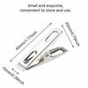20/40Pcs Stainless Steel Clothes Pegs Washing Clips Household Clothing Sealing Clip Windproof Clips Hang Pins Metal Clips Clamps