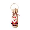 Christmas Red Wine Bottle Decorative Bag Portable Wine Bottle Bag