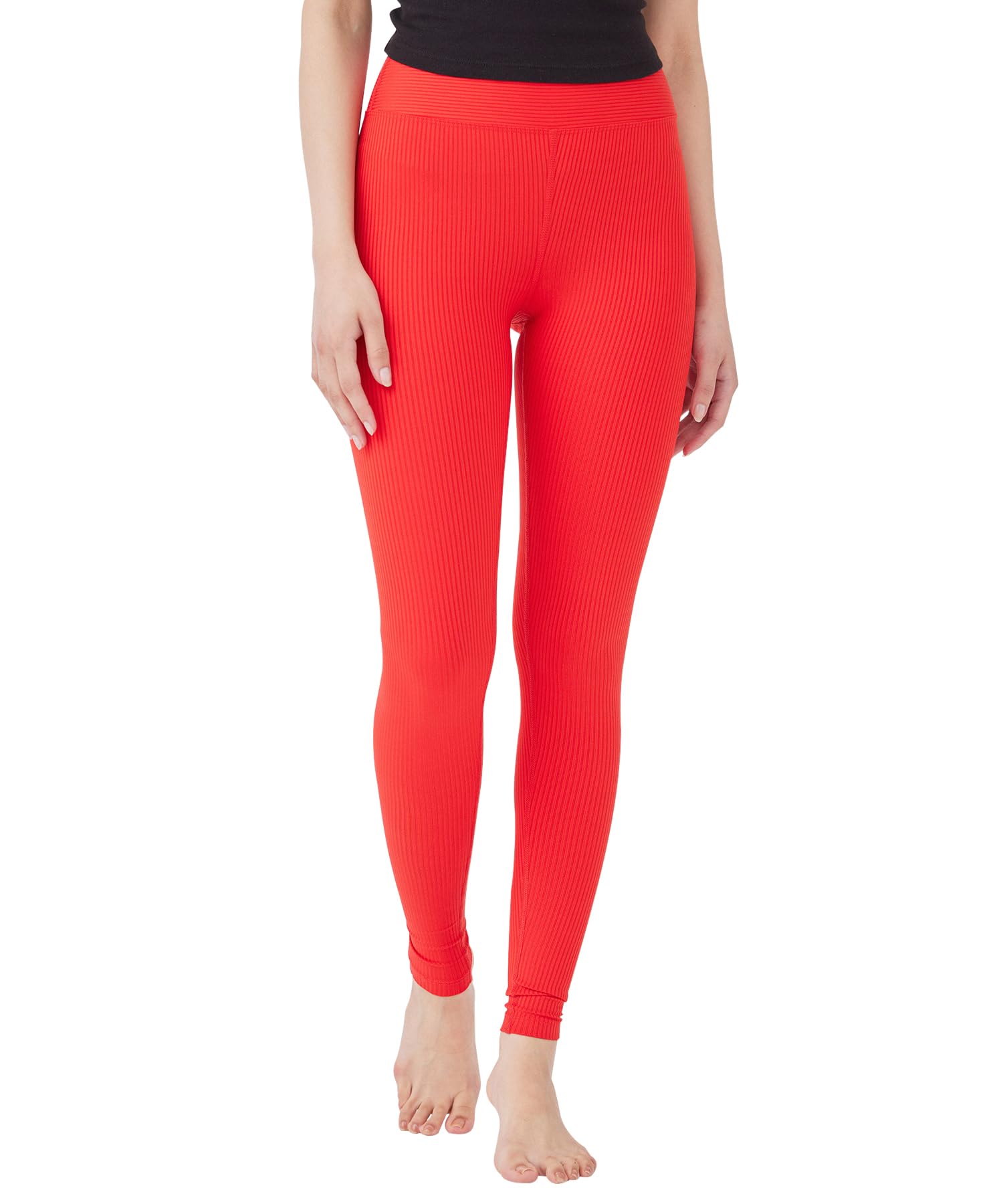 

Nergy Год Наш В рубчик Высокие Высокие Спортивные Красные Размер S Женские Леггинсы, NBS14250, (Размер 60),