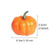 Foam Pumpkin Model - Halloween & Christmas Decor, Photography Props, Fake Fruit & Vegetable Toy