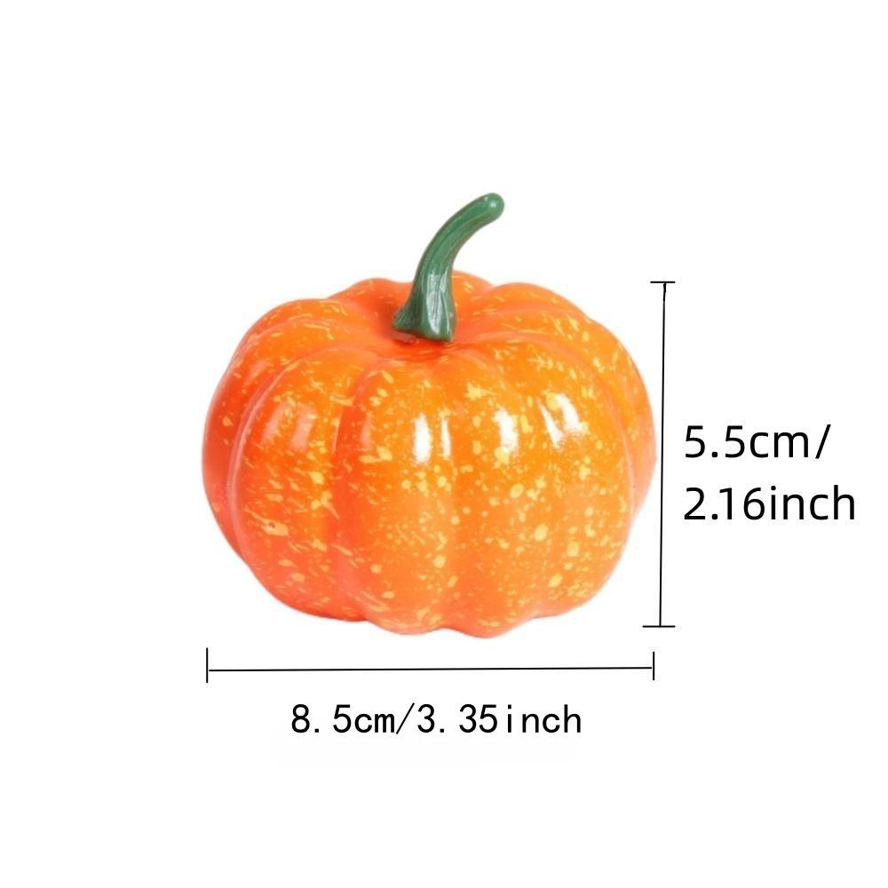 Foam Pumpkin Model - Halloween & Christmas Decor, Photography Props, Fake Fruit & Vegetable Toy