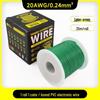1007 PVC Electronic Wire 16AWG-30AWG Tinned Copper, Flying Lead Aviation Wire