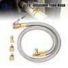 Inflatable Tube Hose Car Tire Air Inflator Hose Inflator Tube Connection Quick Inflation Chuck Locking Air Chuck for Motorcycle