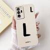 For Samsung Galaxy Note 20 Ultra Note20 Lucky Initial Letter Phone Case For Samsung Note 20 20Ultra 5G Soft Silicone Cases