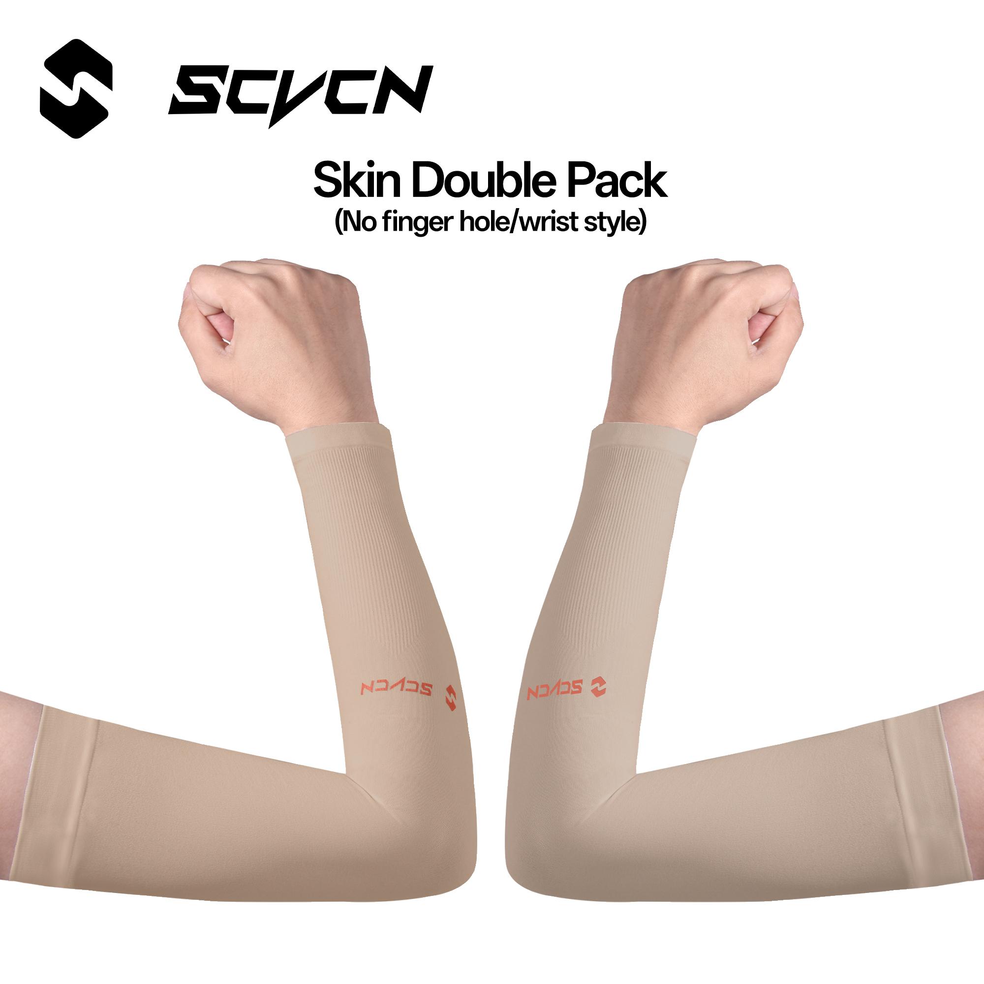 SCVCN Cycling Sleeve Arm Sleeve Men s Lightweight Sleeves Breathable Cooling Sports Ice Sweat-Absorbent Cycling Running Hiking