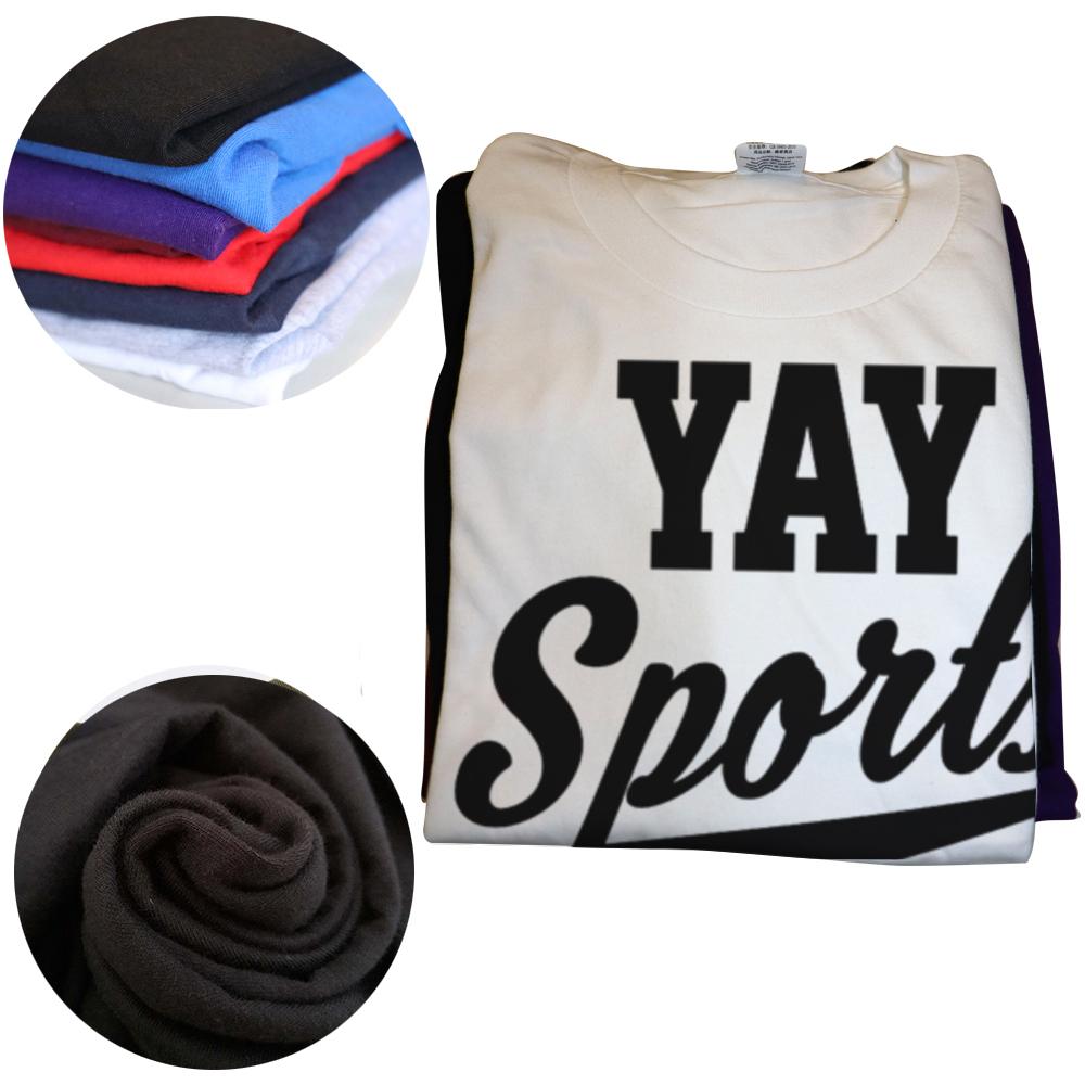 Yay Sports! Funny Sports T-Shirt Let's Get Moving Together T-shirts Men Clothing Tops Graphic T Shirts Camisetas Streetwear