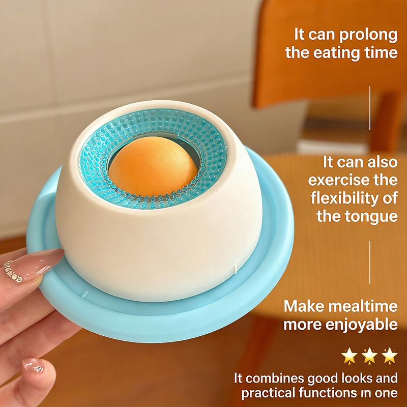Tappetino da leccare a alimentazione lenta per cane gatto Giocattolo di arricchimento Stimolazione mentale Ciotola puzzle Allenamento cucciolo Antiscivolo Sollievo dalla noia Strumento di alimentazione interattivo