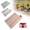 Lightweight Picnic Mat with Waterproof Coating - Stain-Resistant, Reflective Trim, Includes Pockets and Straps, for Outdoor Use