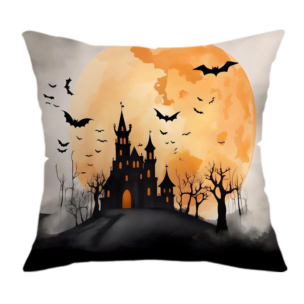 Nový halloweenský dekorační povlak na polštář dýňový trpasličí potisk povlak na polštář obývací pokoj pohovka potah na polštář domácí ložnice pokoj dekorace