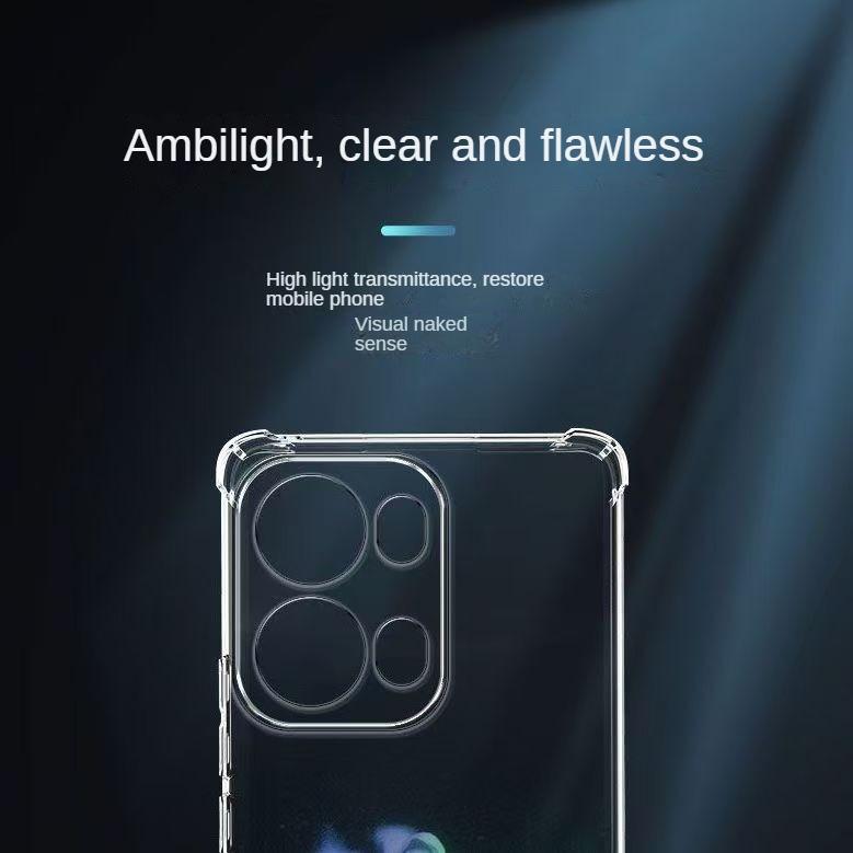 Four-Corners Shockproof TPU Case for OPPO Reno 13 Pro 5G Reno13 F FS 13F 13FS Protective Cover Transparent Capa Fundas Coque