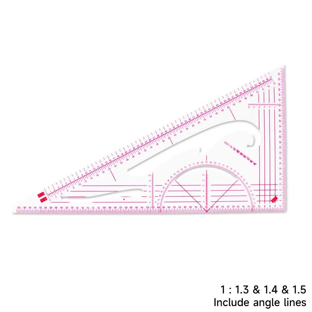 

Tailor Measure Ruler Soft Grading Design Ruler French Metric Curve Template Sewing Accessories For Clothing Pattern Making DIY