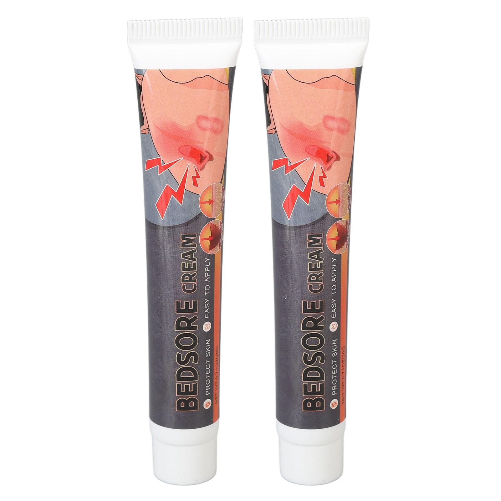 

2pcs 0.7oz Bed Sore Treatment Cream Herbal Extract Moisturizing Ulcers Pressure Sore Relief Healing Cream