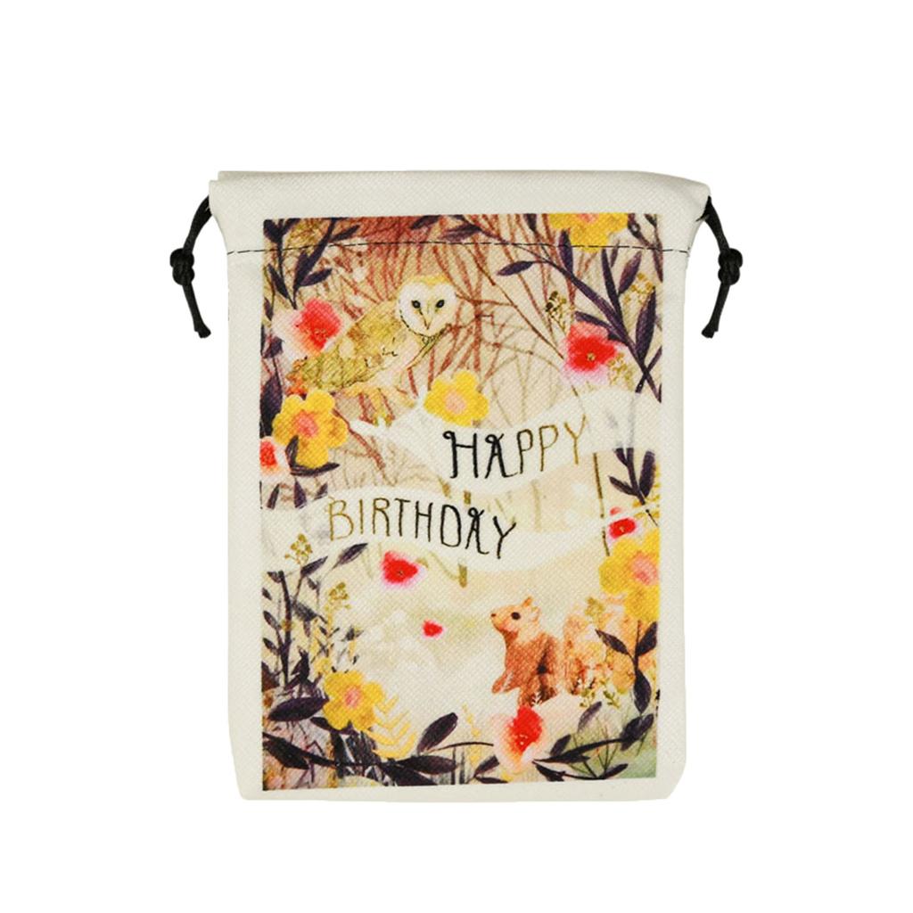 Festival Gift Bags 13x18 Inch Colorful Reusable Storage Pouches Tear Resistant Polyester for Home Organization