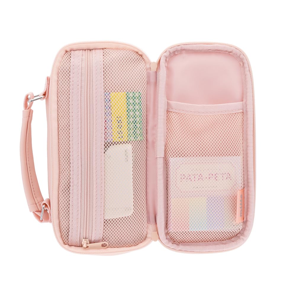 Stationery Functional Pen Apricot S1428985 Sun-Star Case, Mitte, Pink,