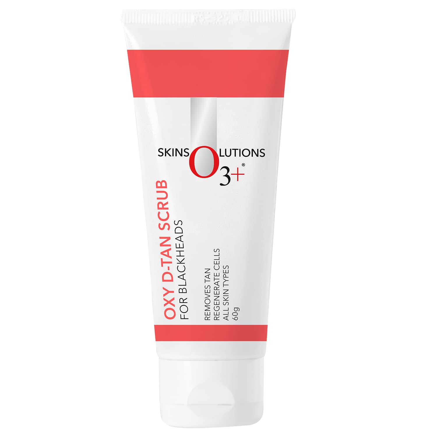 

O3+ Oxy D-Tan Scrub 60g Pack of 1 | Exfoliating Face Scrub for Glowing Skin & Blackhead Removal