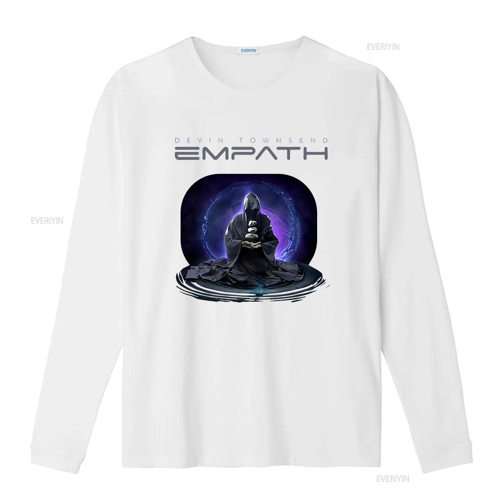 Devin Townsend Meditazione Maglietta Nera UFFICIALE vintage Lavata Casual Comoda moda Unisex Versatile uomo Stiloso