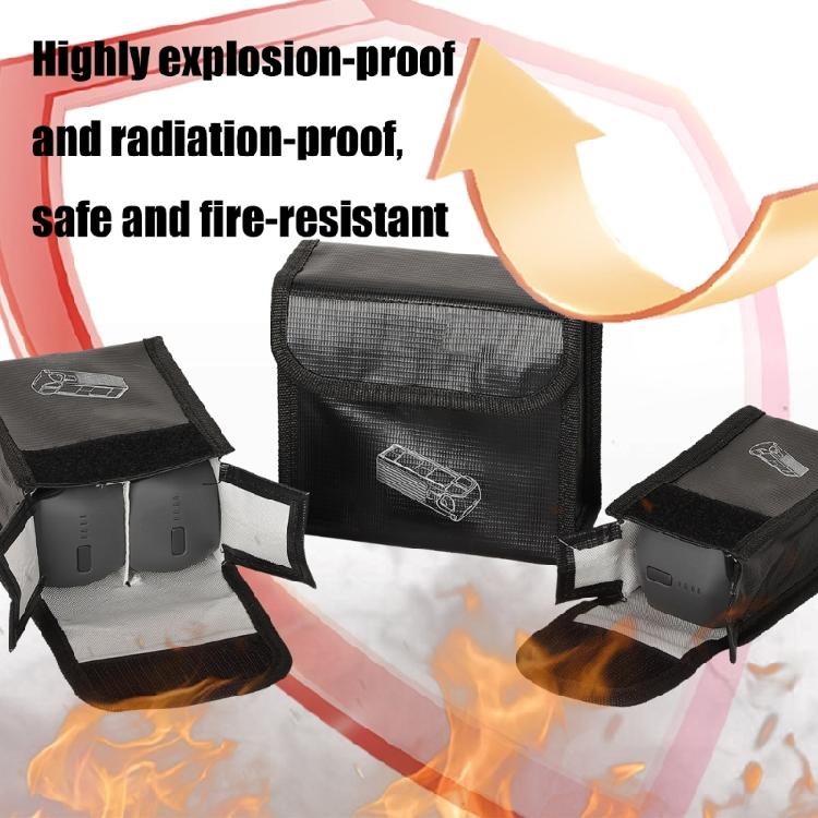 Battery Portable Carrying Case For Drones Battery Storage Bag Battery Safety Bag Heat Resistant Replacement