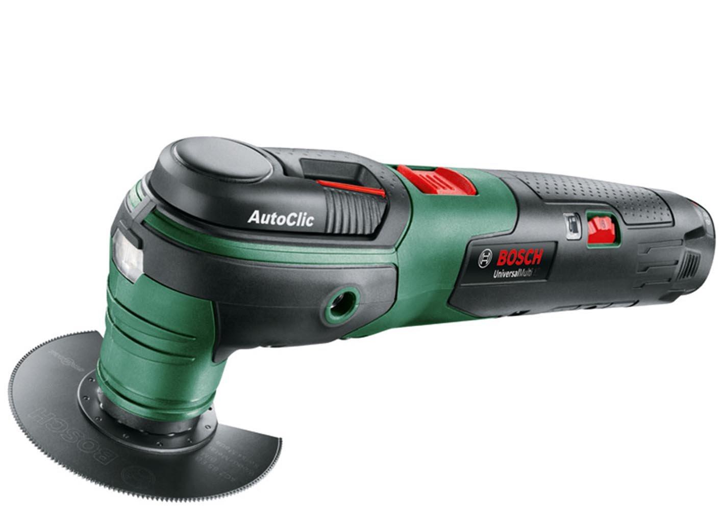

BOSCH Cordless и 1 футляр для переноски MLT1108 10.8V Multi-Tool (Вырезать Шить) (2.0 Ач, зарядное устройство в комплекте)