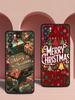 Merry Christmas Phone Case For Oppo Reno 13 12 11 10 7 F Find X5 X6 A98 A80 A79 A78 A57 A54 A31 A17 Pro 5G Soft TPU Cover Capas