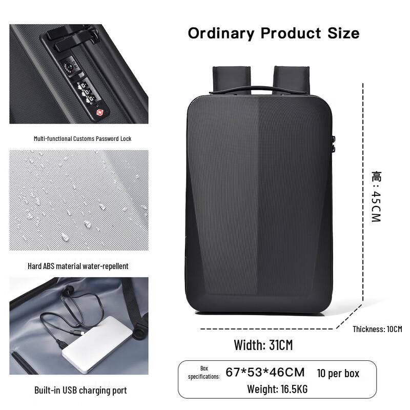 Li Shen Business Men s Waterproof Laptop Backpack