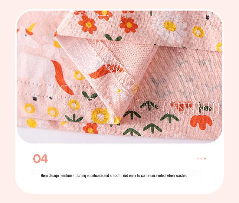 Little Maven European & American Style Floral Summer Dress for Girls