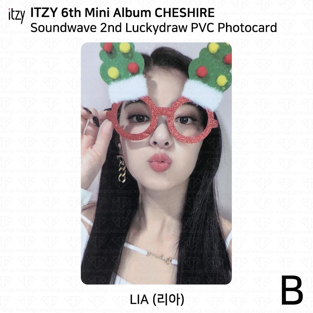 ITZY 6th Mini Album Cheshire Soundwave 2nd Lucky Draw Photocard Benefit Ver.