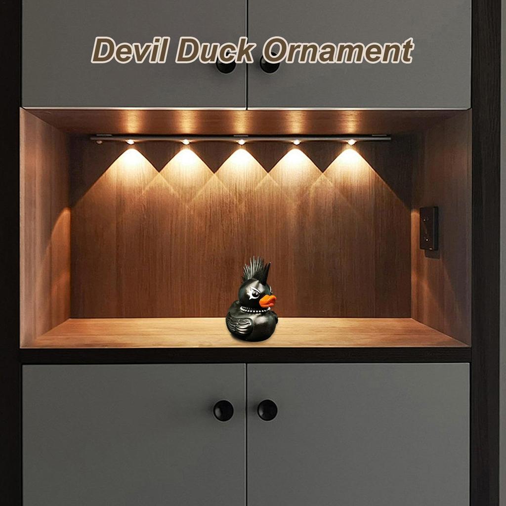 Bonsem Car Dashboard Duck Sculpture | Deathlock Duck Demon Duck Decorative Sculpture Statue |