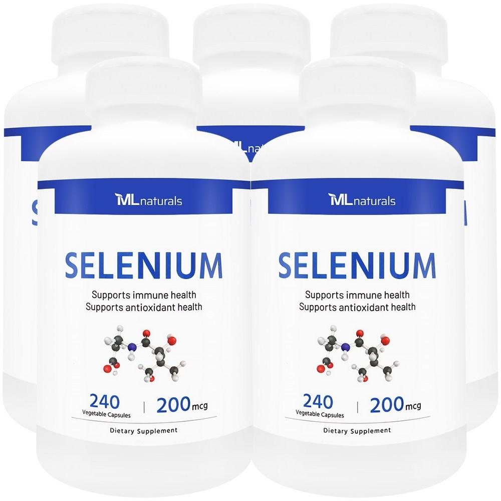 US Fast MyLife Naturals Selenium 200mcg 5 pcs 240 Tablets