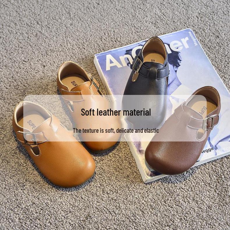 Retro Britischer Stil Samt Warme Weiche Sohle Schuhe für Kinder 3-9 Jahre - Unisex Kleinkind Fußbekleidung 2025