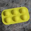 6 Cavity Mini Chestnut Silicone Mold Acorn Nuts Chocolate Chocolate Mould DIY Cake Baking Decorating Tools