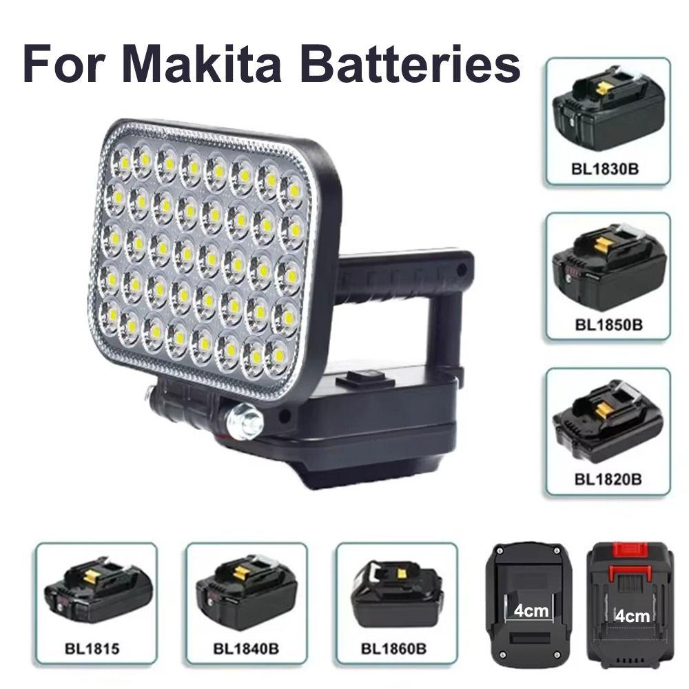 3/4/5/8in LED Work Light Adjustable High Brightness Outdoor Searchlight Universal Portable Work Lights