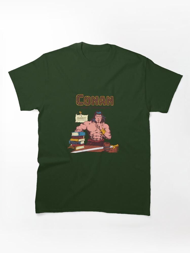 Conan the Barbarian Conan The Librarian Colored Classic Unisex T-Shirt