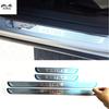 4pcs/SET Stainless Steel for 2009-2014 VAUXHALL ASTRA J Ultra-thin Car Door Sill Pedal Welcome Scuff Plate Cover