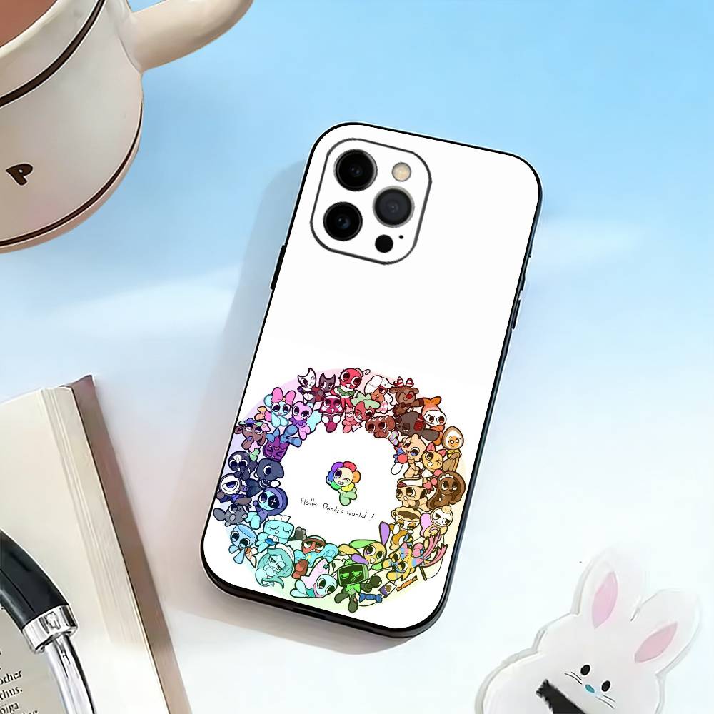 

Cute Sprunki Phone Case Silicone Soft For IPhone 17 16 15 14 13 12 11 X XR Plus Pro Max Plus iPhone14ProMax