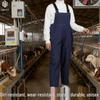 Waterproof Fishing & Aquaculture Bib Pants Set - Thick, Stain-Resistant, Wear-Resistant