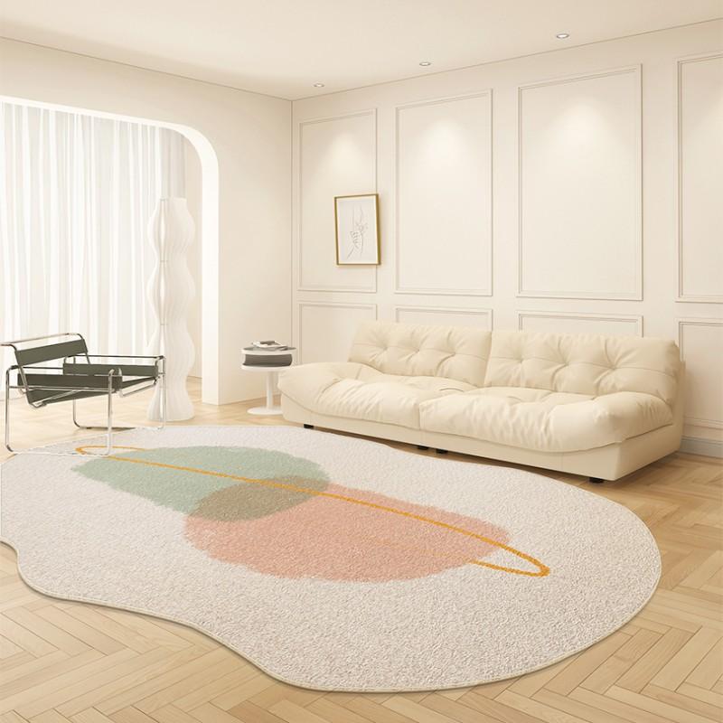 Light Luxury Living Room Decoration Plush Carpet Irregular Rugs for Bedroom Large Area Carpets Home Fluffy Soft Mat Lounge Rug