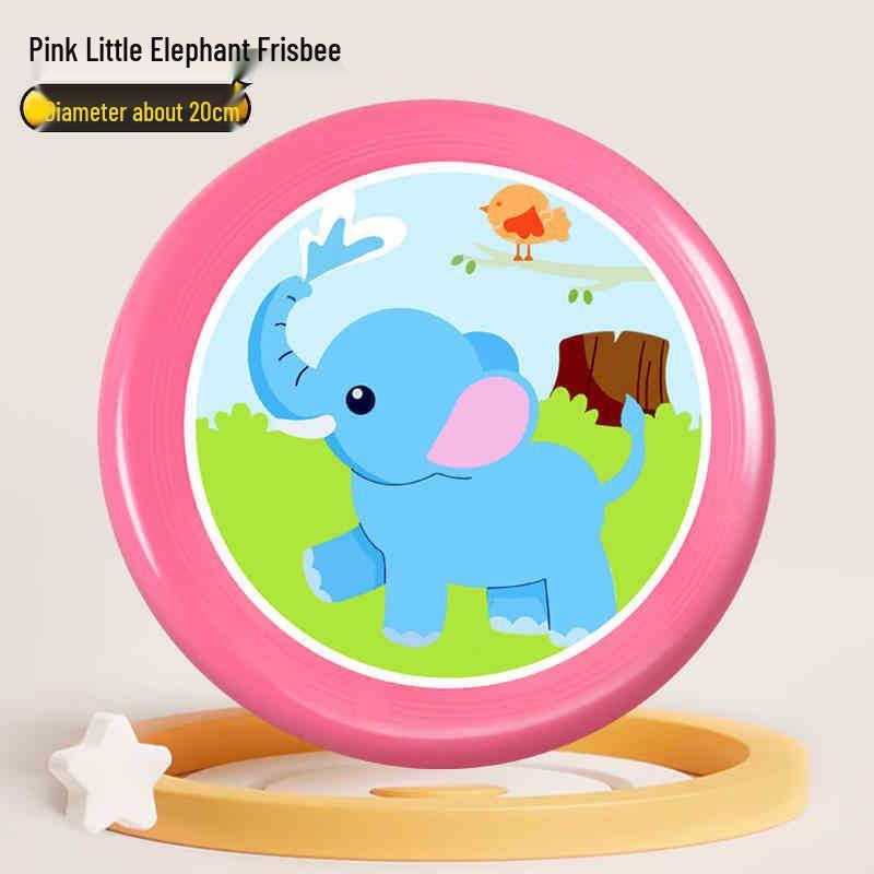 Cartoon Soft Frisbee for Kids & Pets - Outdoor Toy