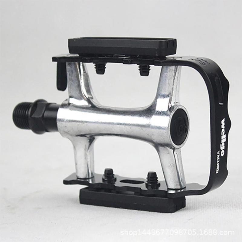 WELLGO M248DU Pedals Aluminum Alloy MTB Road Bike Pedals Ultralight Mountain Bicycle Bearing Pedal